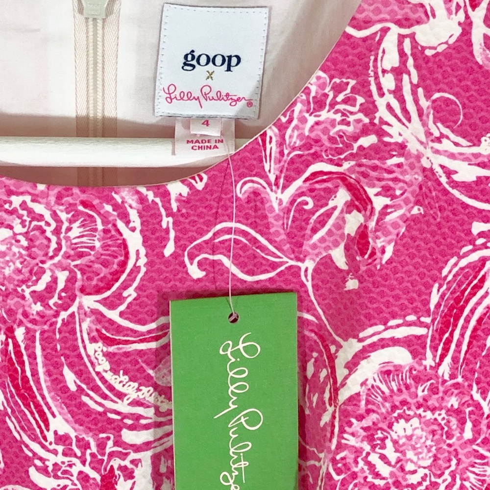 \Goop x Lilly Pulitzer\Gywneth Stretch Shift Dress - Picture 5 of 8